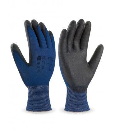 Guantes Nylon Poliuretano (Paq. 10 pares)