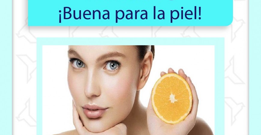 Vitamina C: ¡Buena para la piel!