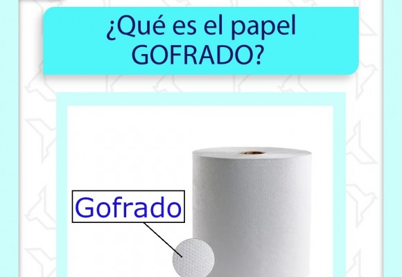 ¿Qué es el papel gofrado?