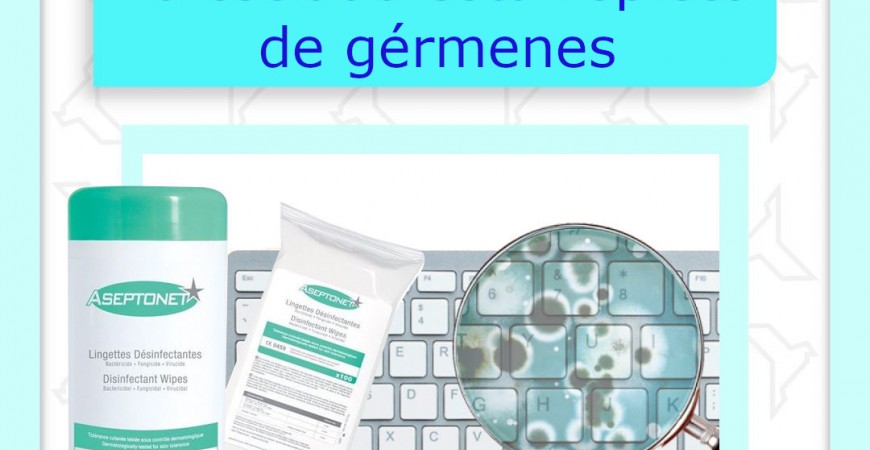 Tu tecládo está repleto de gérmenes