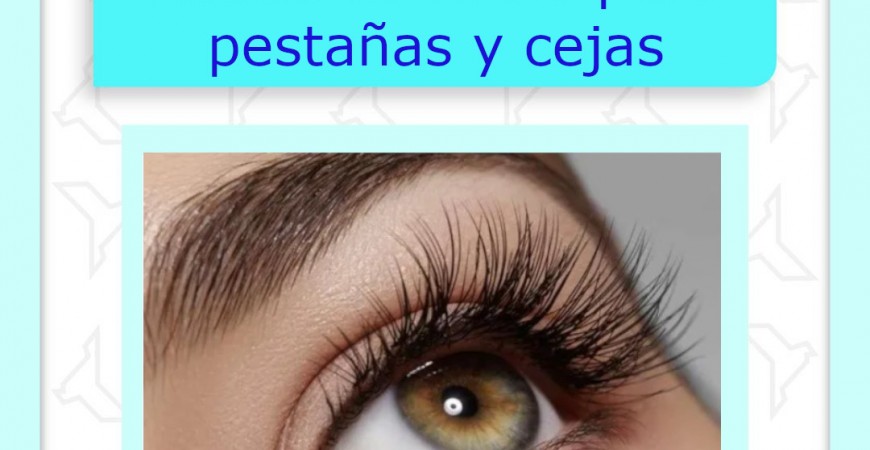 Aceite de ricino para pestañas y cejas