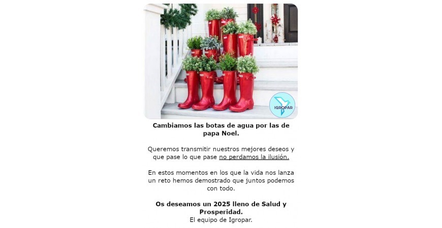 Felices fiestas navideñas