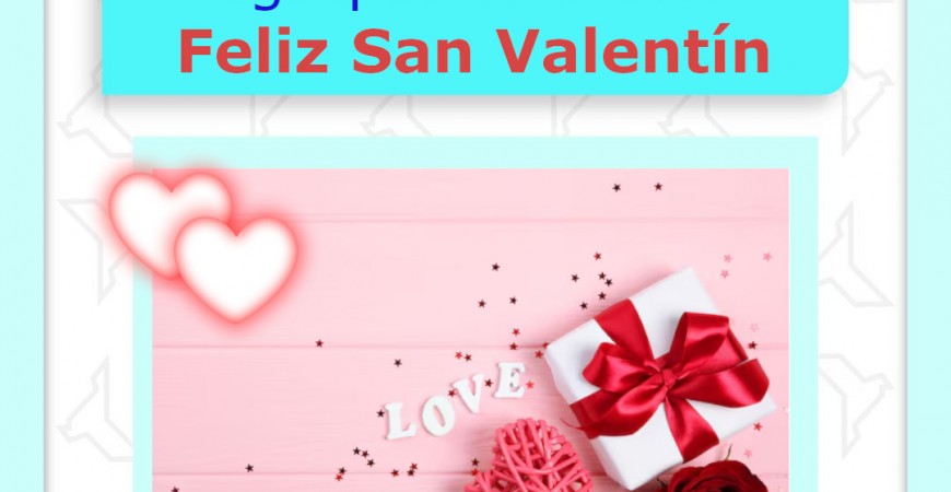 Feliz día de San Valentín