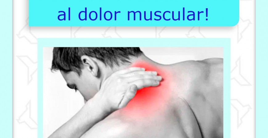 No a la inflamación ni al dolor muscular 